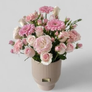 Luxurious Flowers Vase Arrangement