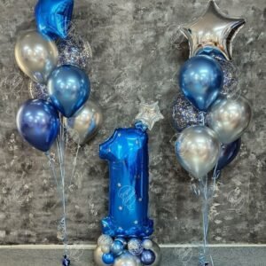 One Year Celebration Balloons