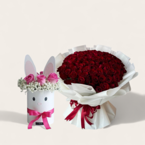 BIG Bouquet For The Wife And Smaller One For Daughter