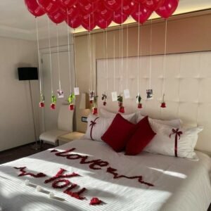 Anniversary Bedroom Setup