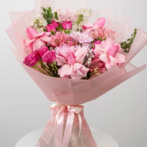 SOFT Touch _ Mixed Flowers Bouquet