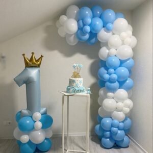 One Year Baby Boy Birthday Arrangement